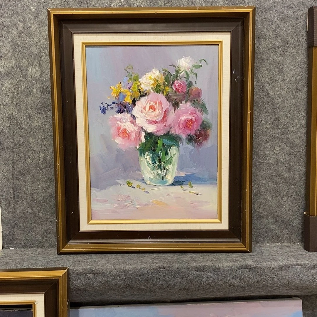 油画带外框画芯尺寸40x30cm