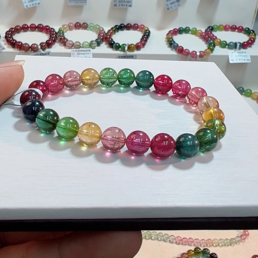 未镶嵌手链碧玺碧玺