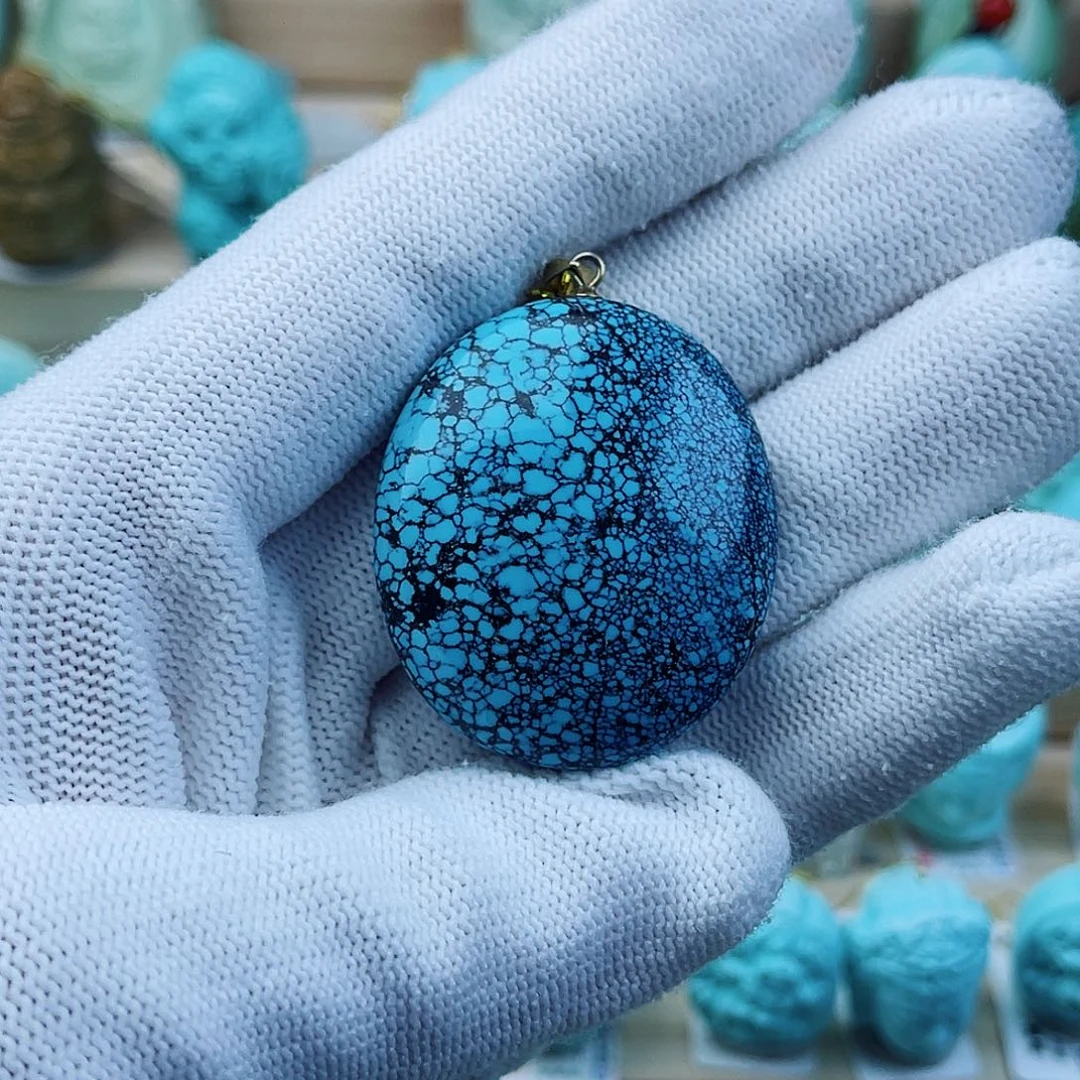 未镶嵌绿松石珠宝奇石