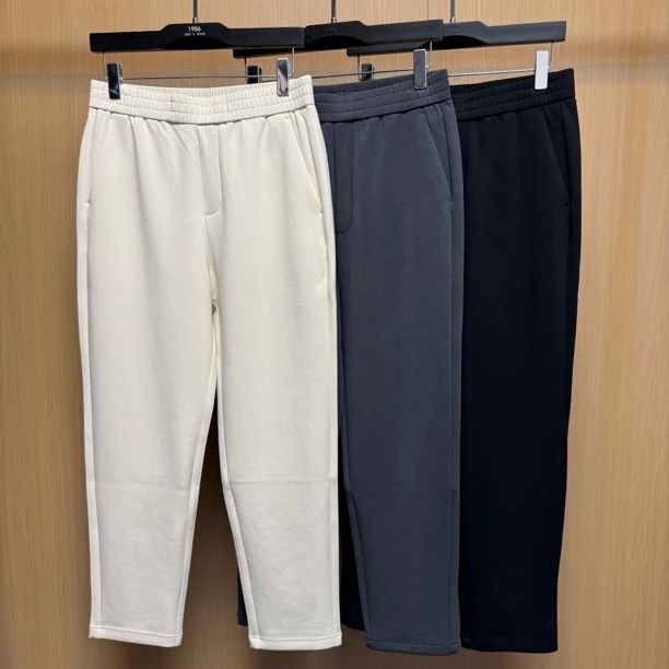 【面膜裤】23207春秋新款莫代尔空气棉超软直筒休闲裤