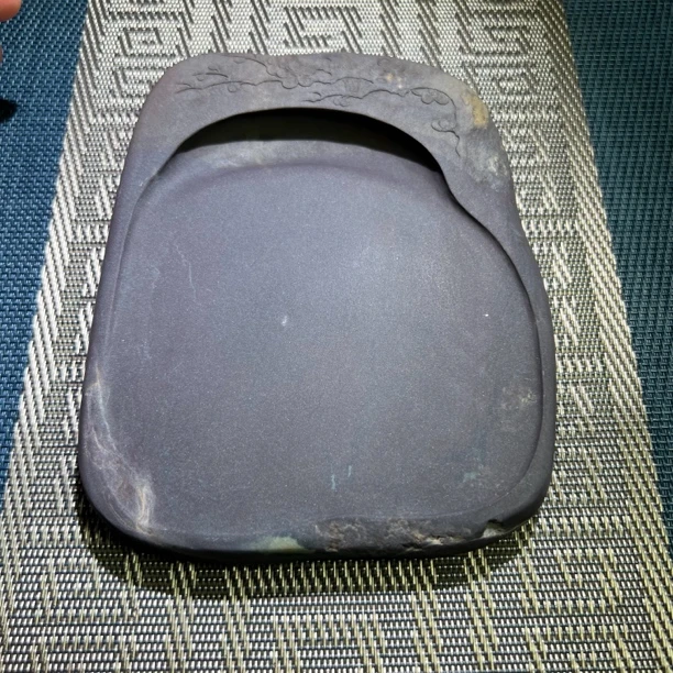 端砚坑仔砚实用型书法练习砚台 尺寸14.3一11.5一1.8cm