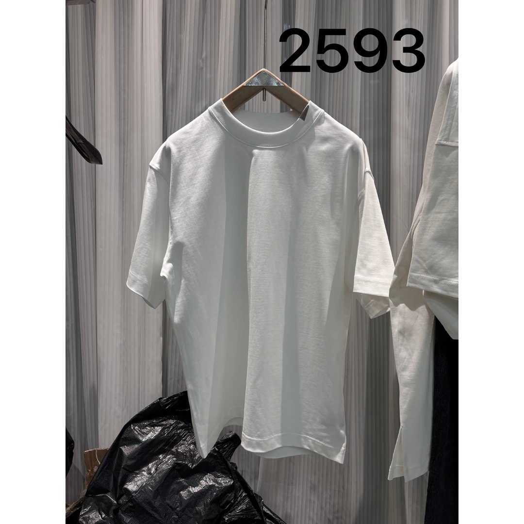 【2593】【阳阳】百搭极简重磅高克重短袖情侣款T恤*2593*K