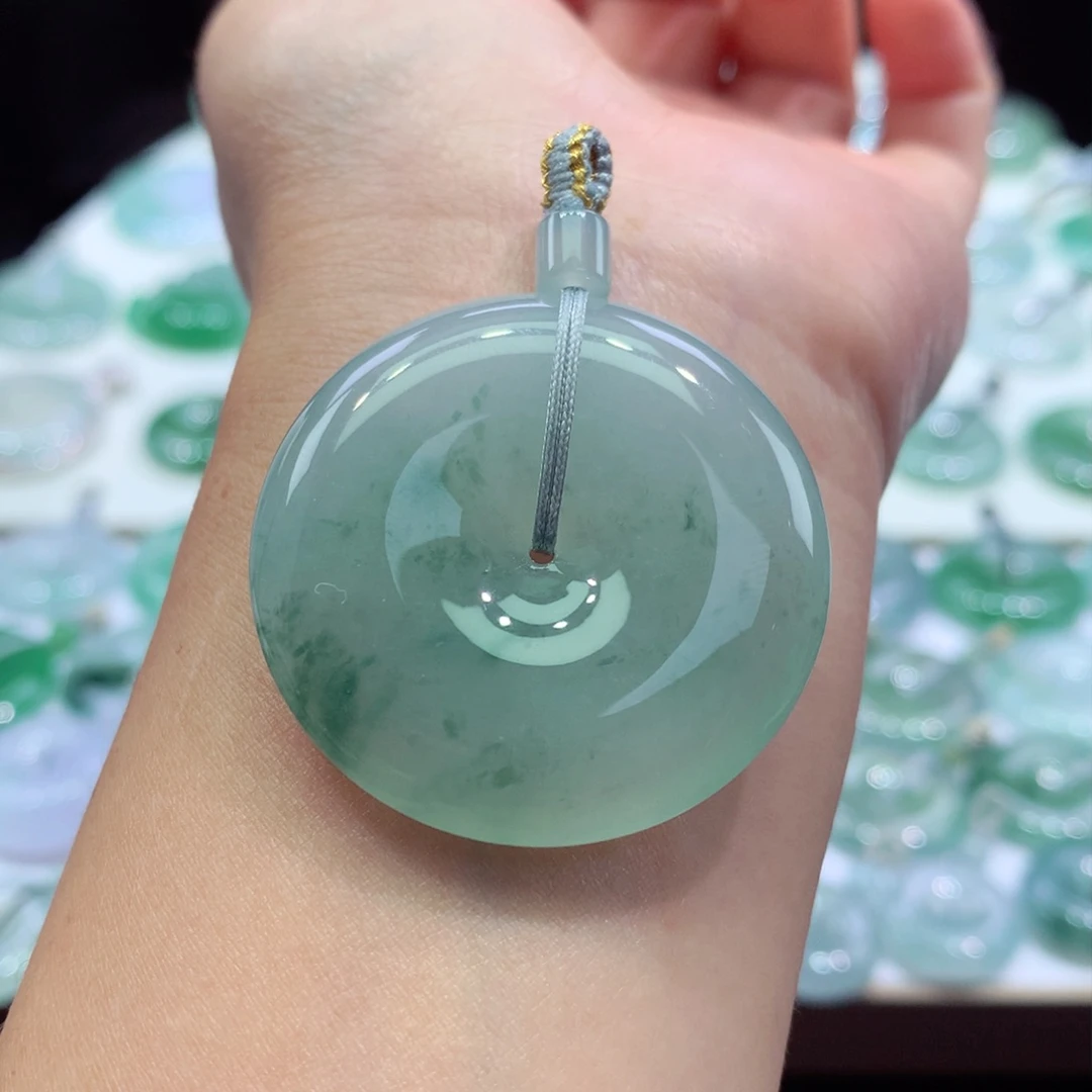 颈饰未镶嵌翡翠14尺寸36.9*7.3