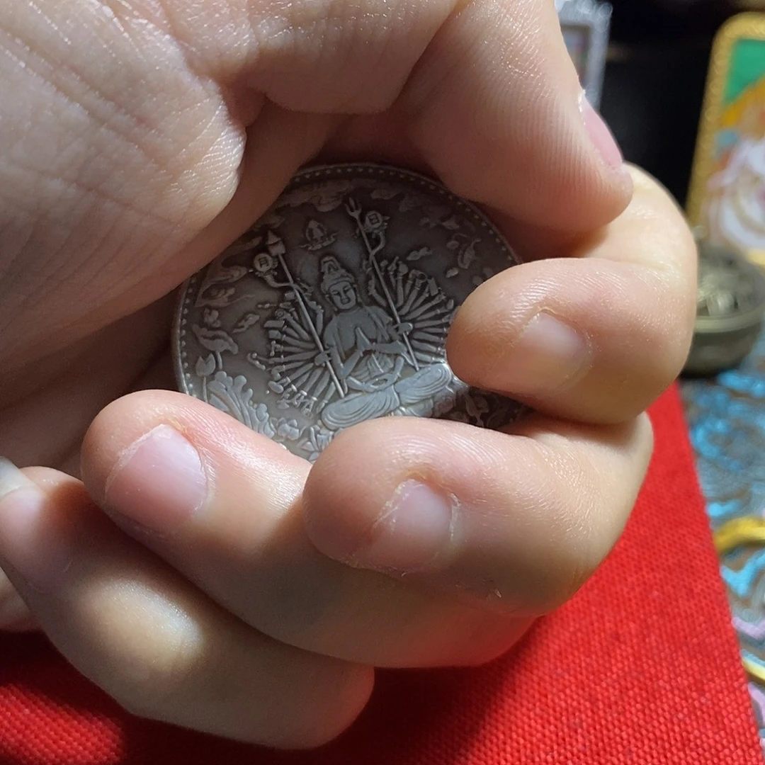 铁合金石英石谷真文玩收藏