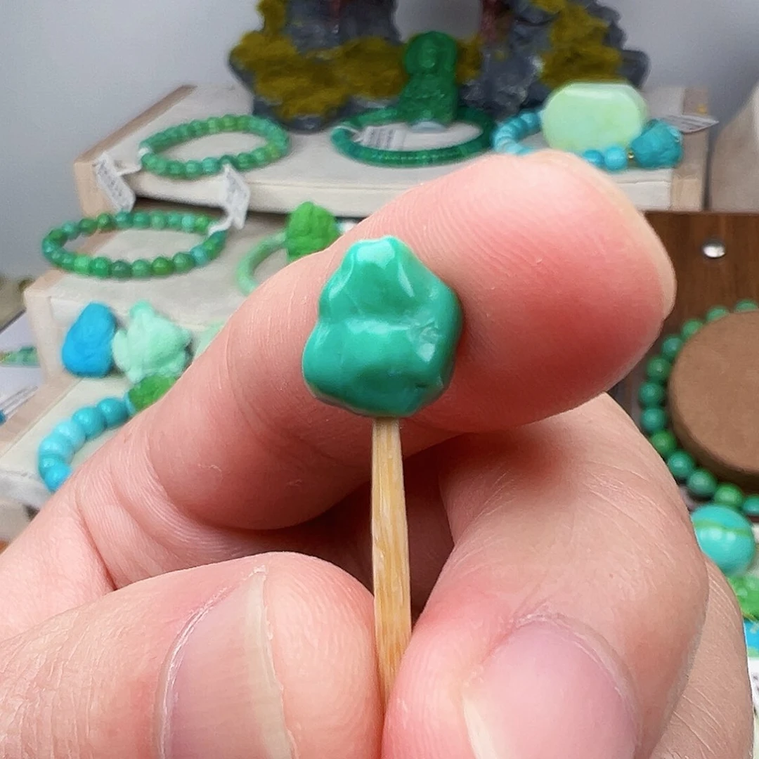 绿松石未镶嵌主播夏