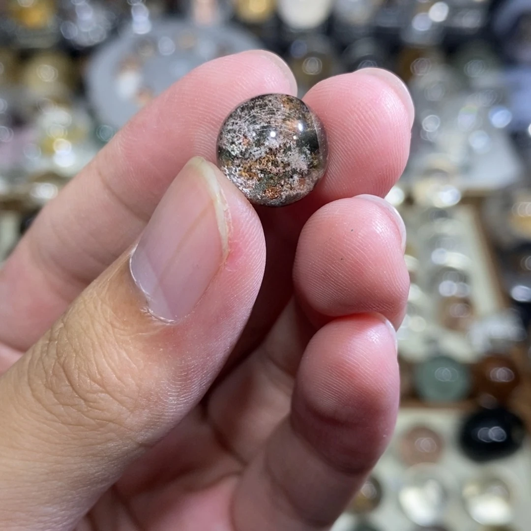 花***鼠水晶珠宝半成品未镶嵌12.6m