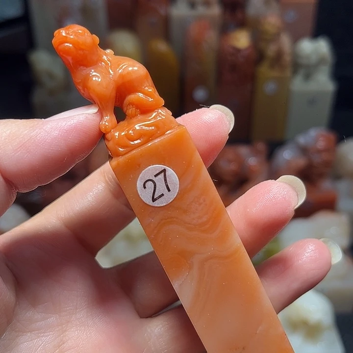 老挝石老挝保利石印章