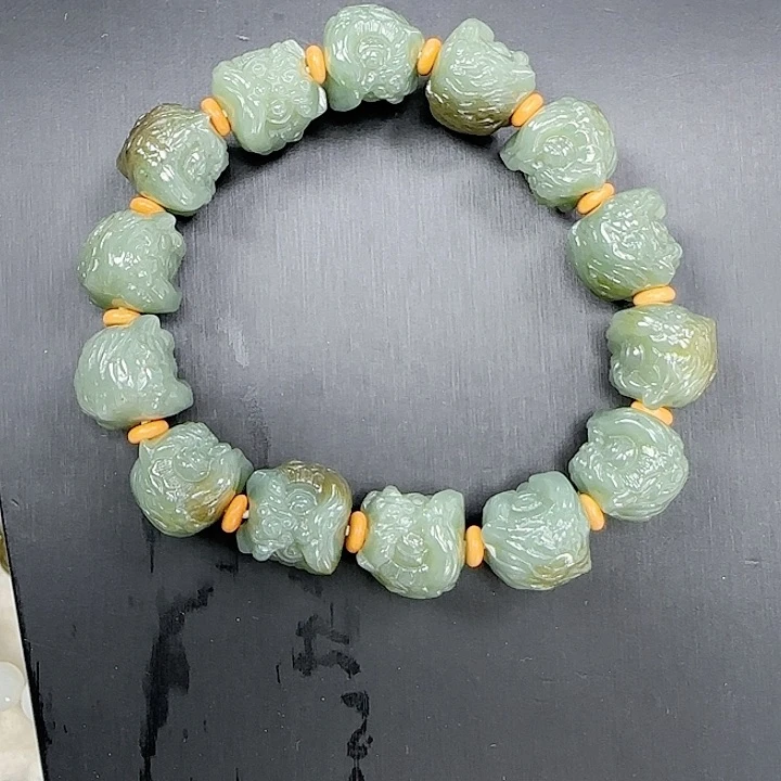 手链未镶嵌和田玉