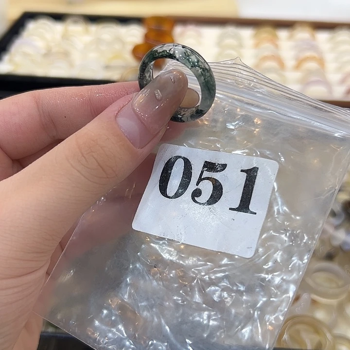 玛瑙/玉髓合金戒指51港20