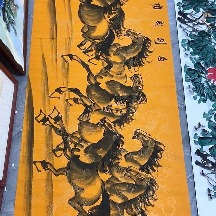 小周画廊的直播间