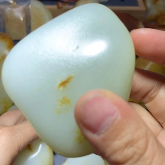 未镶嵌和田玉把件自**在