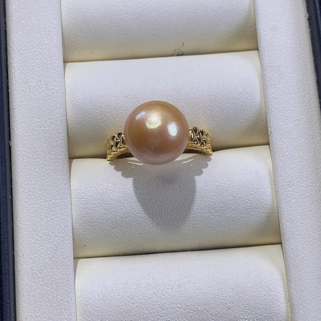 戒指合金淡水珍珠