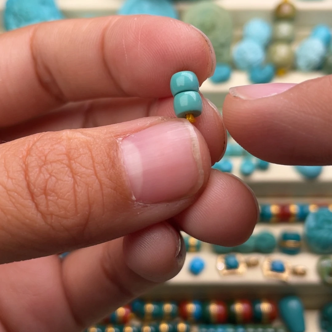 绿松石直切未镶嵌