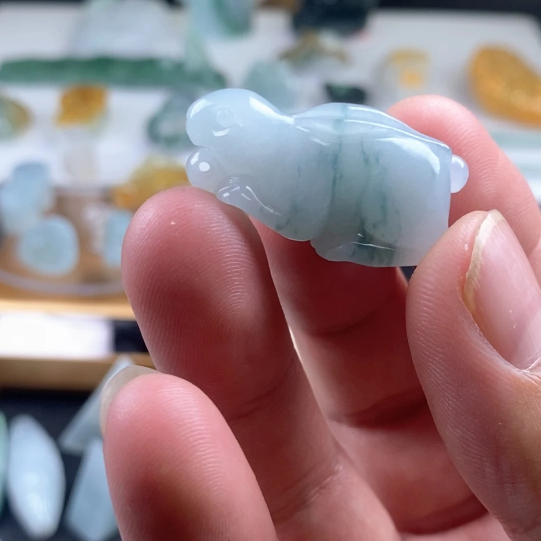 翡翠未镶嵌颈饰天然翡翠