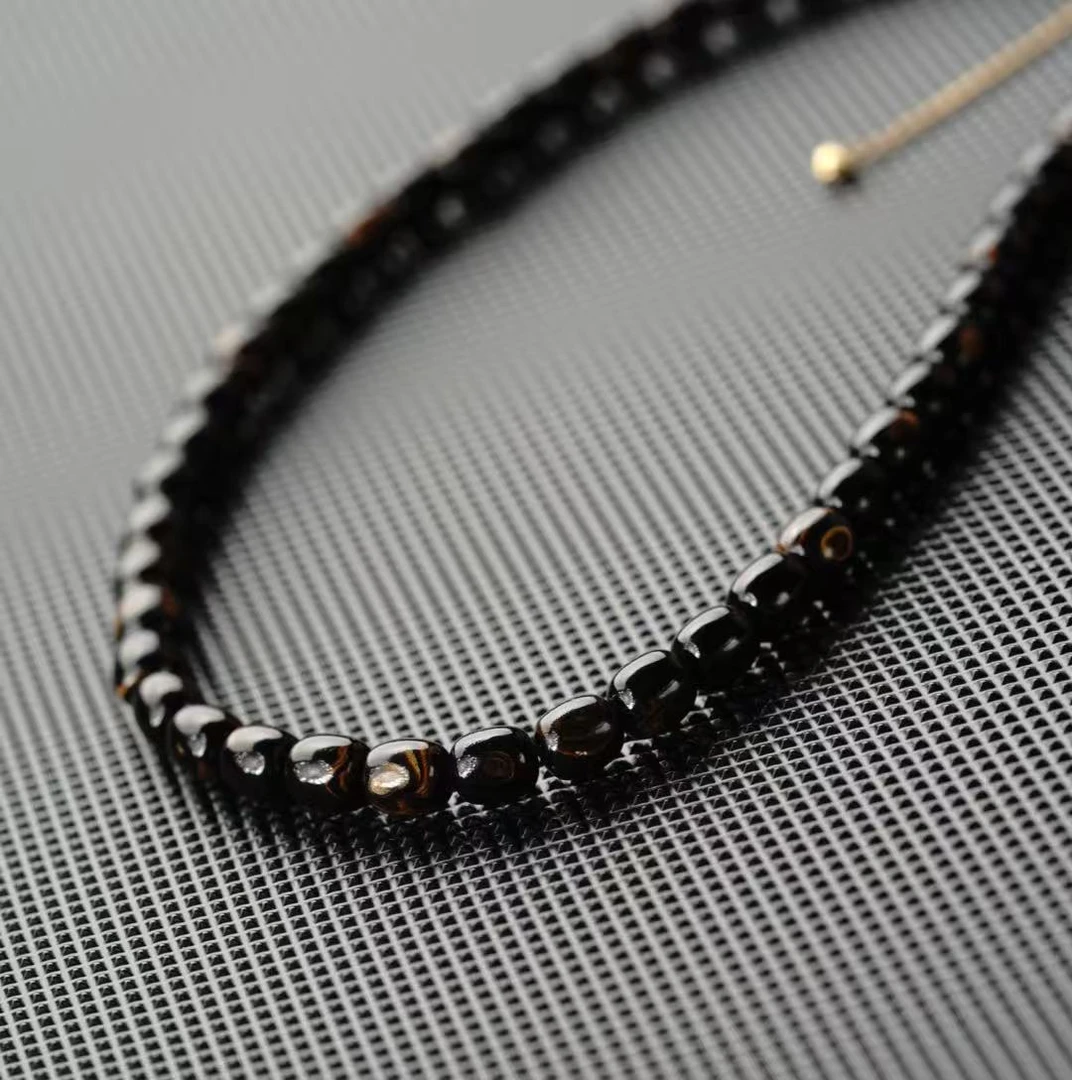 【珊木居】QT633JY-H24 柳柳7*8桶珠妈妈链 多样性