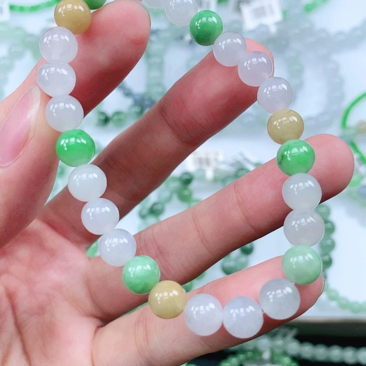 未镶嵌手链翡翠翡翠