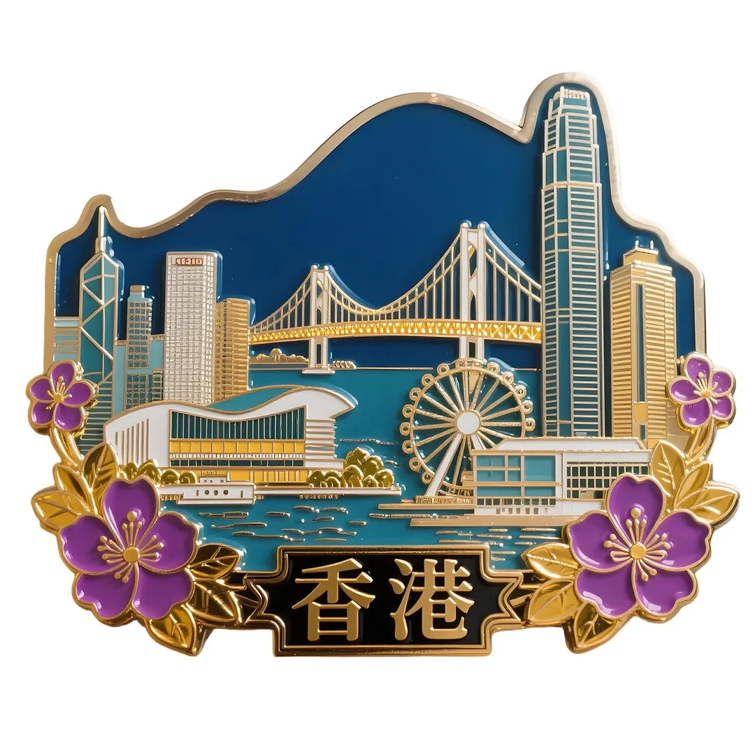 ［港澳台］磁吸大三巴澳门塔城市纪念品冰箱贴磁吸文创冰箱贴