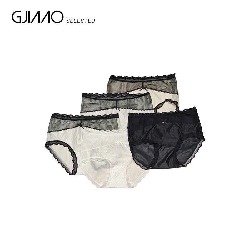 039 女士蕾丝边点点短裤