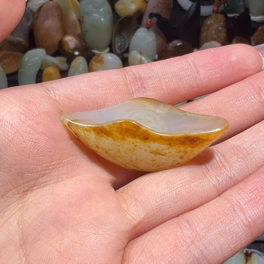 和田玉吊坠(不含链)未镶嵌