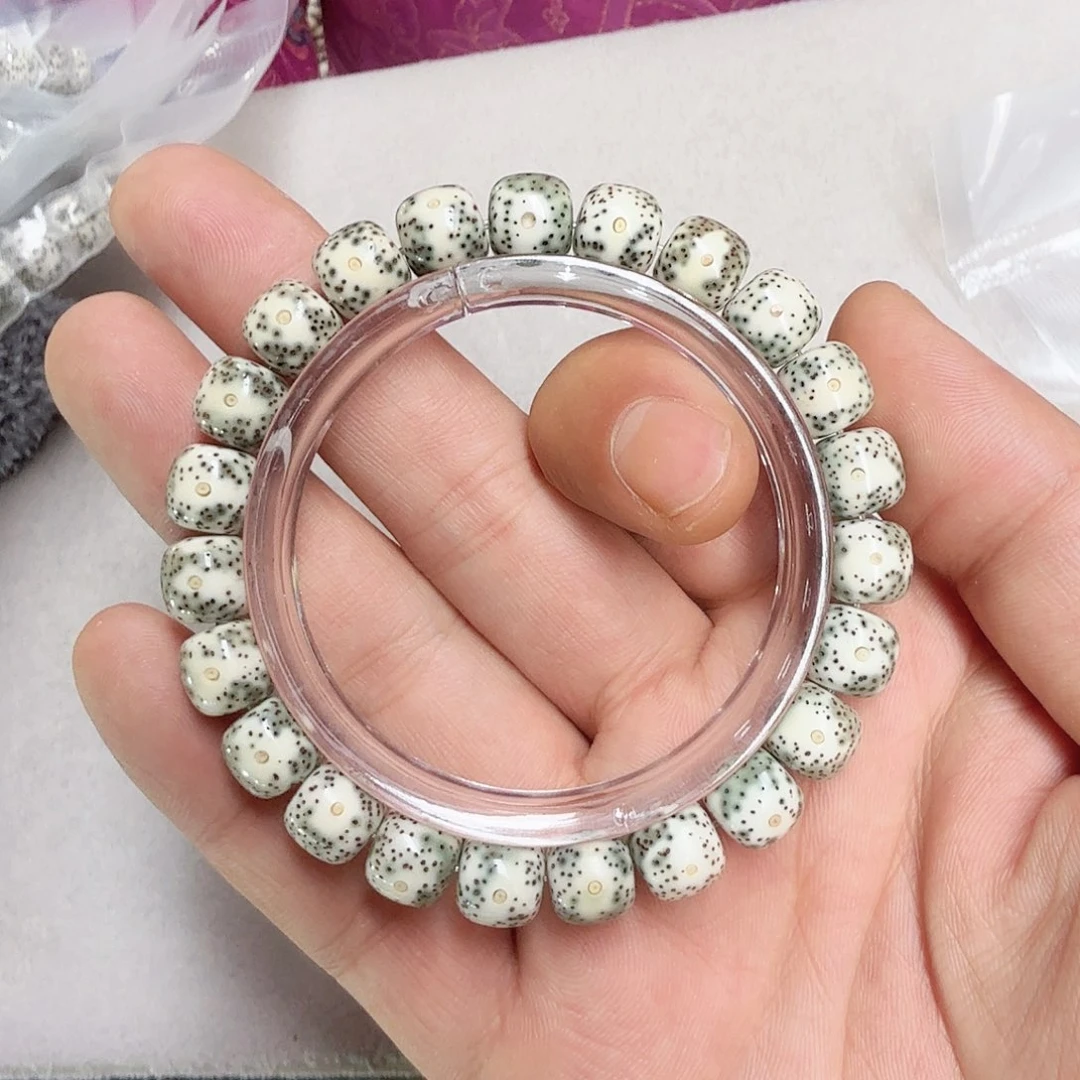 星月菩提手串青花瓷10