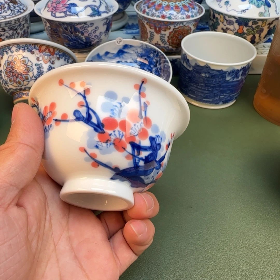 纯手工纯手绘茶具石头14