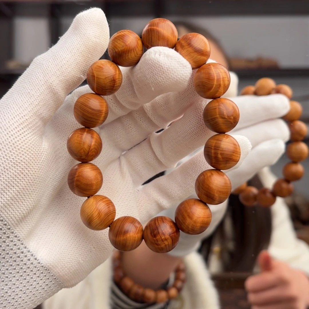 手串/手链柏木（崖柏） 红油闪电1.5坨子料咸甜梅子香23