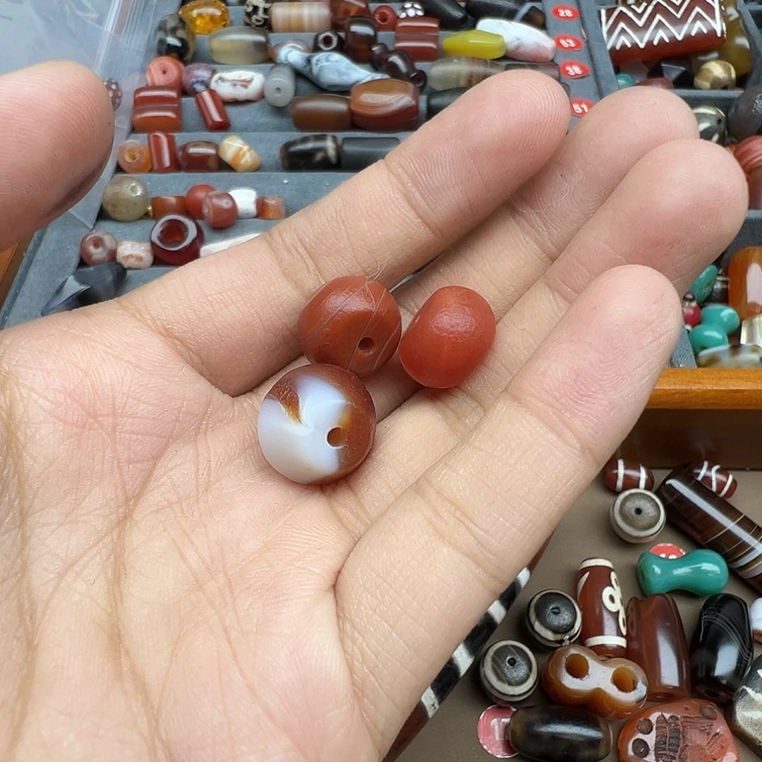 真***猫玛瑙/玉髓未镶嵌珠宝半成品