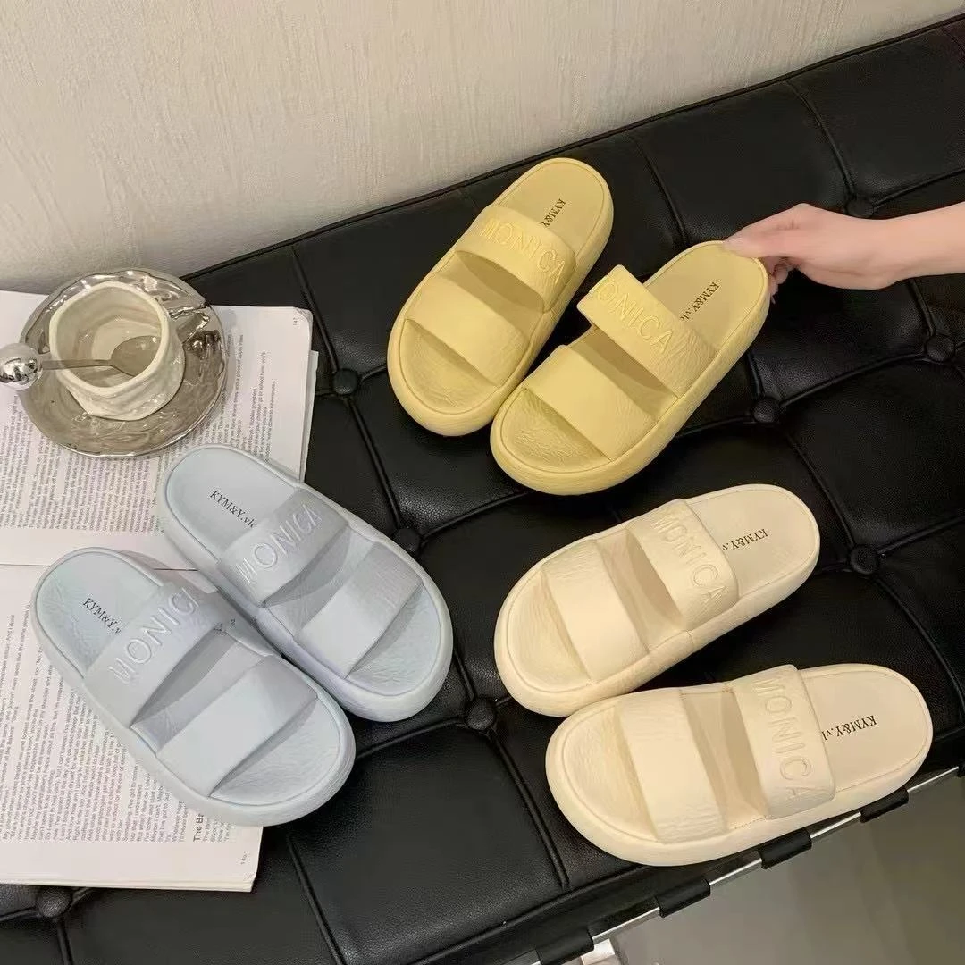 夏季新款大码1168-1时尚百搭厚底防滑凉鞋夏季时装凉鞋