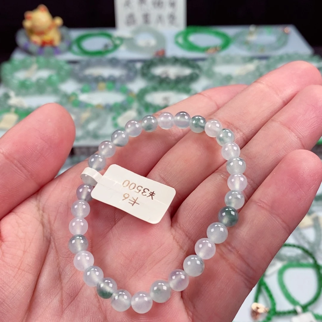 未镶嵌手链翡翠卡6