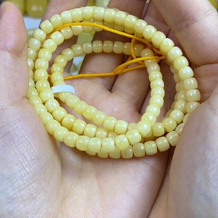 蜜蜡手链未镶嵌E****e天然原矿假一赔十