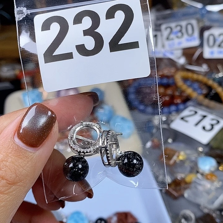 未镶嵌手链水晶紫***e