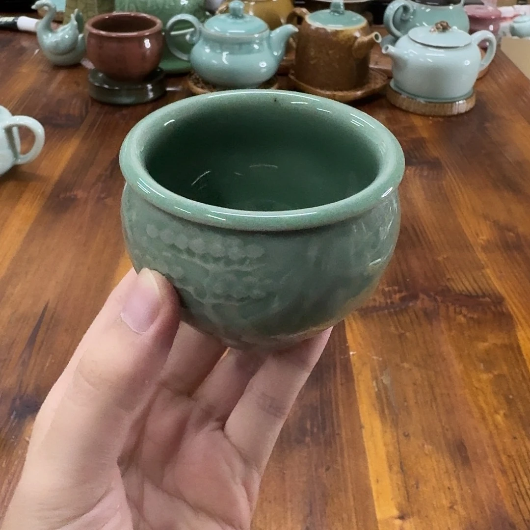 小仲青瓷茶器微瑕1829