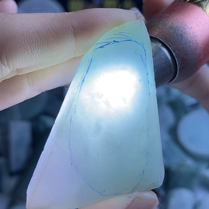 翡翠裸石纯天然翡翠