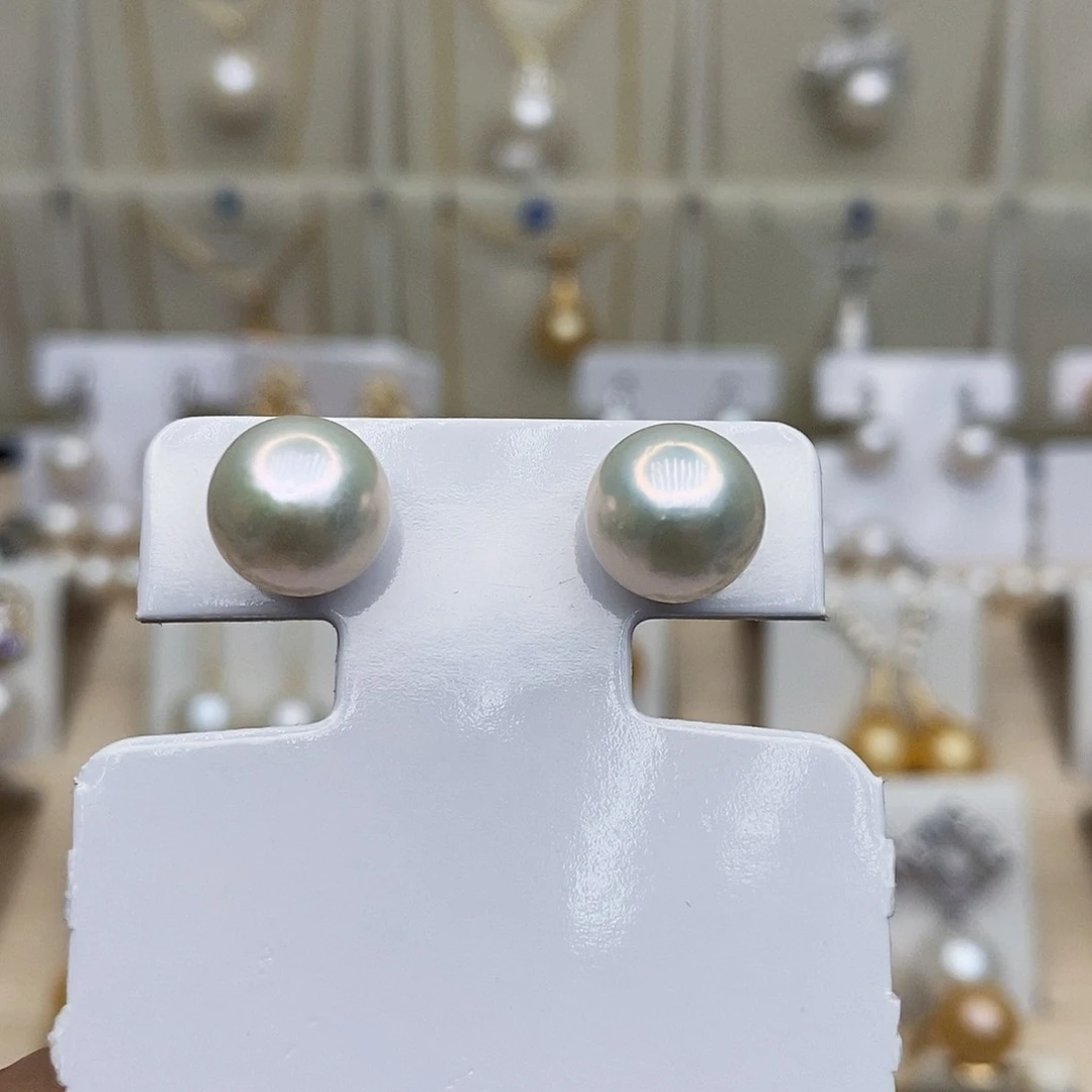 淡水珍珠颈饰银S925镶嵌