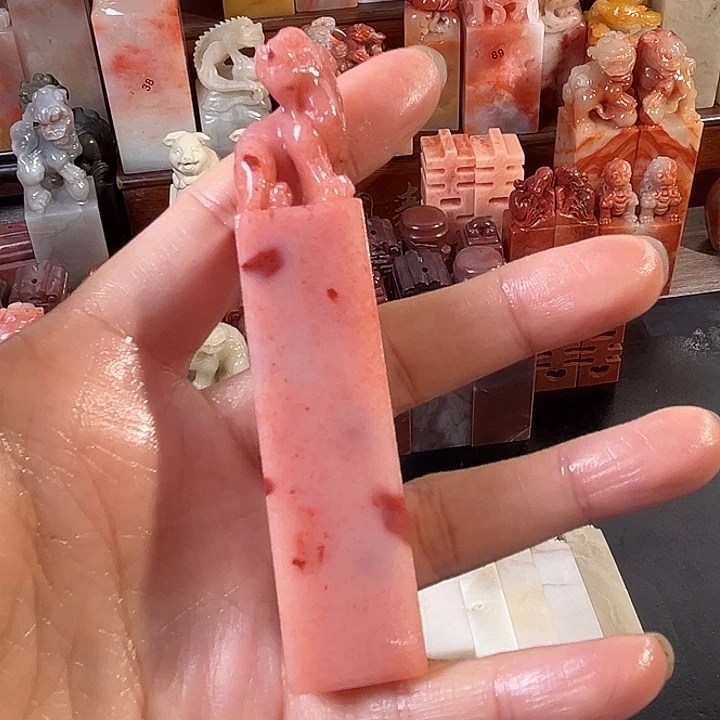 J***.老挝石印石一个印章