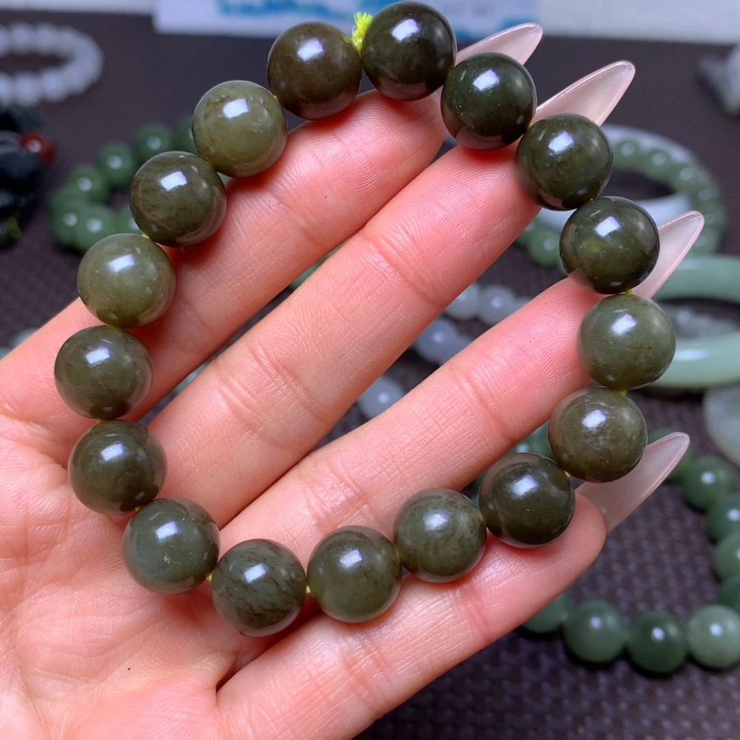 未镶嵌手串和田玉卡12