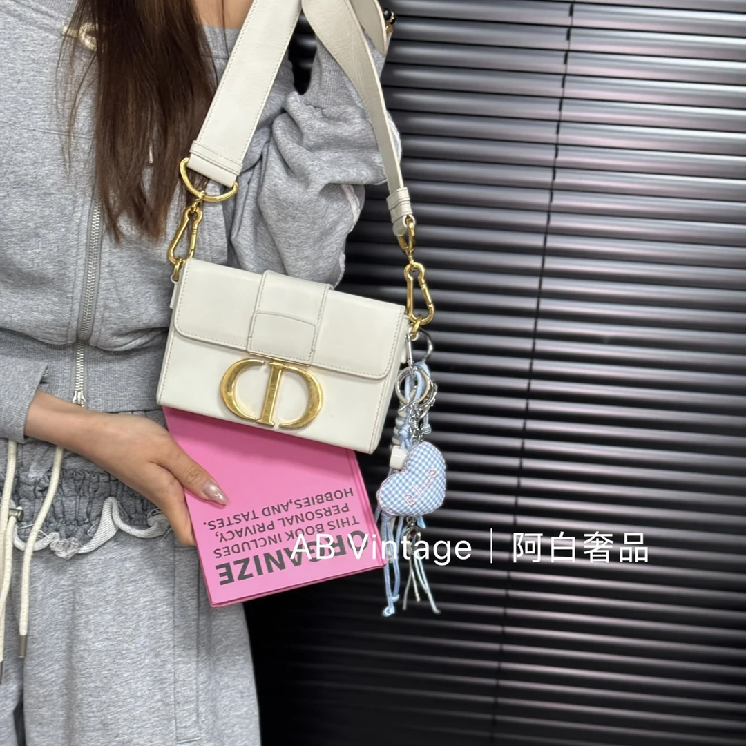 95新 DIOR/迪奥 阿白奢品/Dior 白金蒙田盒子包