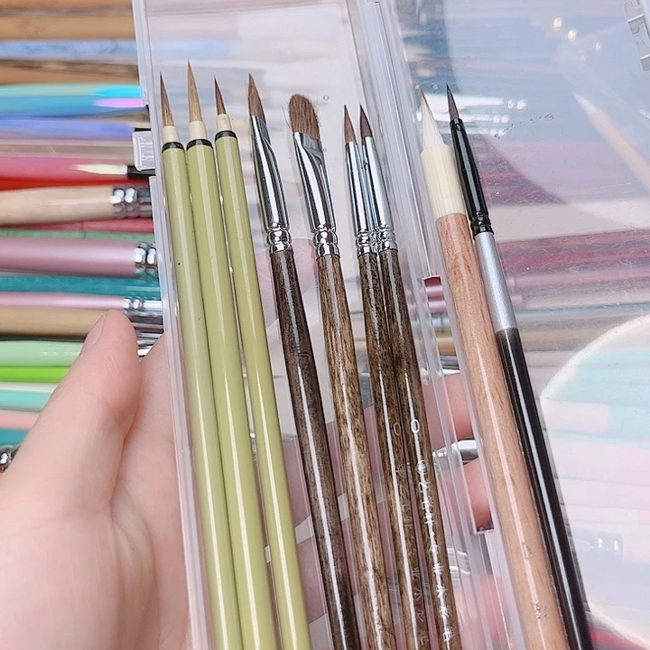 艺笔轩画笔组合9支