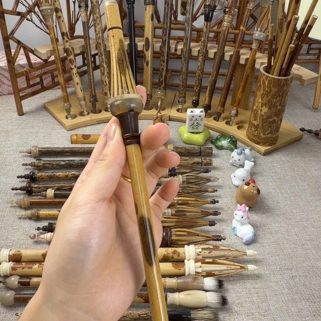 凤眼竹仿宋款纯狼毫小楷毛笔