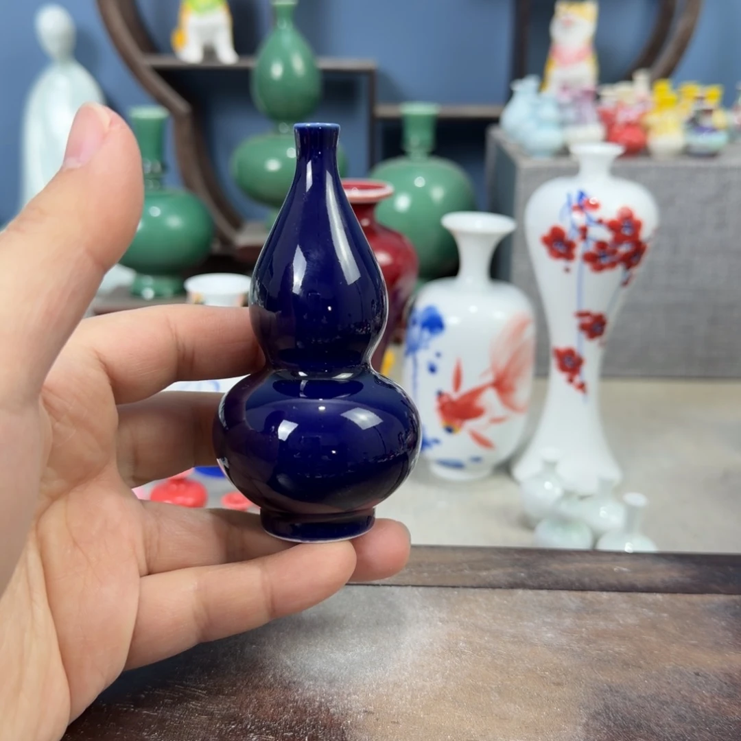 陶瓷手工小花器摆件