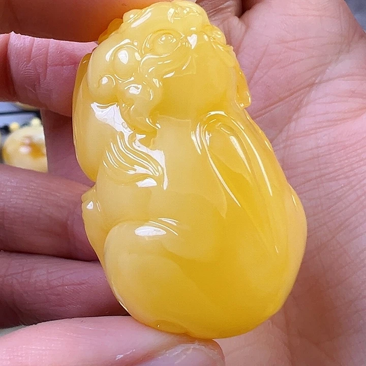 蜜蜡颈饰未镶嵌蜜蜡