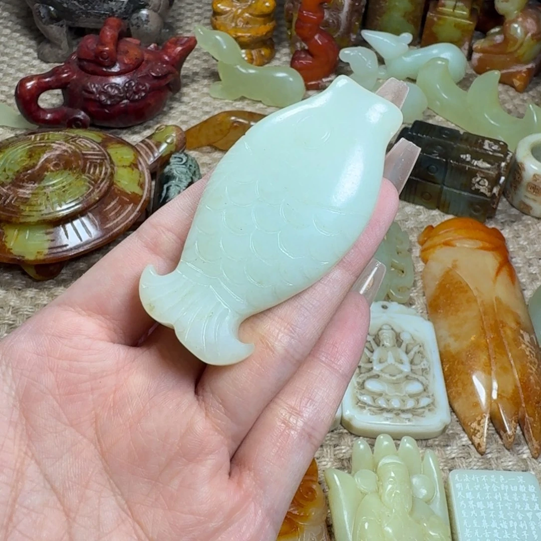 白玉菩提吊坠挂件