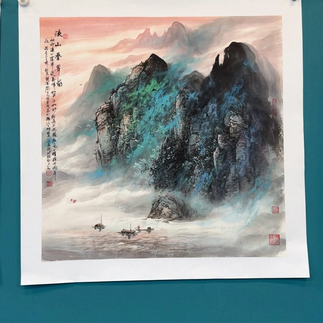 国画资春成老师四尺斗方