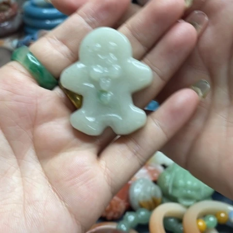 合金石英质玉（黄龙玉）手链