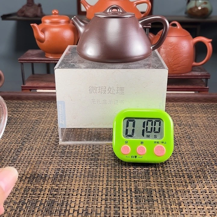照***傅茶壶紫砂宜兴原矿手工紫砂壶