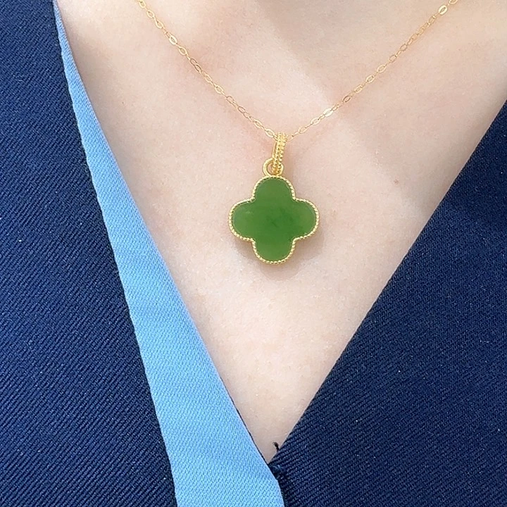 石英质玉合金颈饰