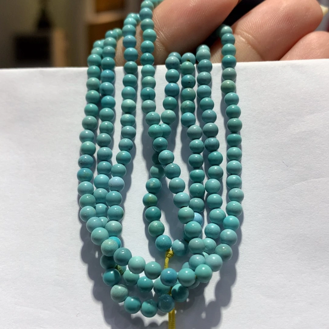 未镶嵌绿松石长链