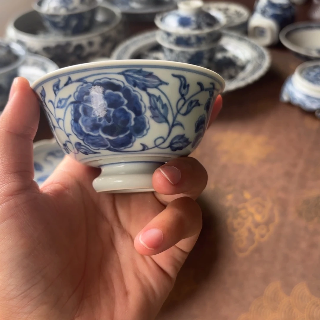 瓷片景德镇手绘茶器