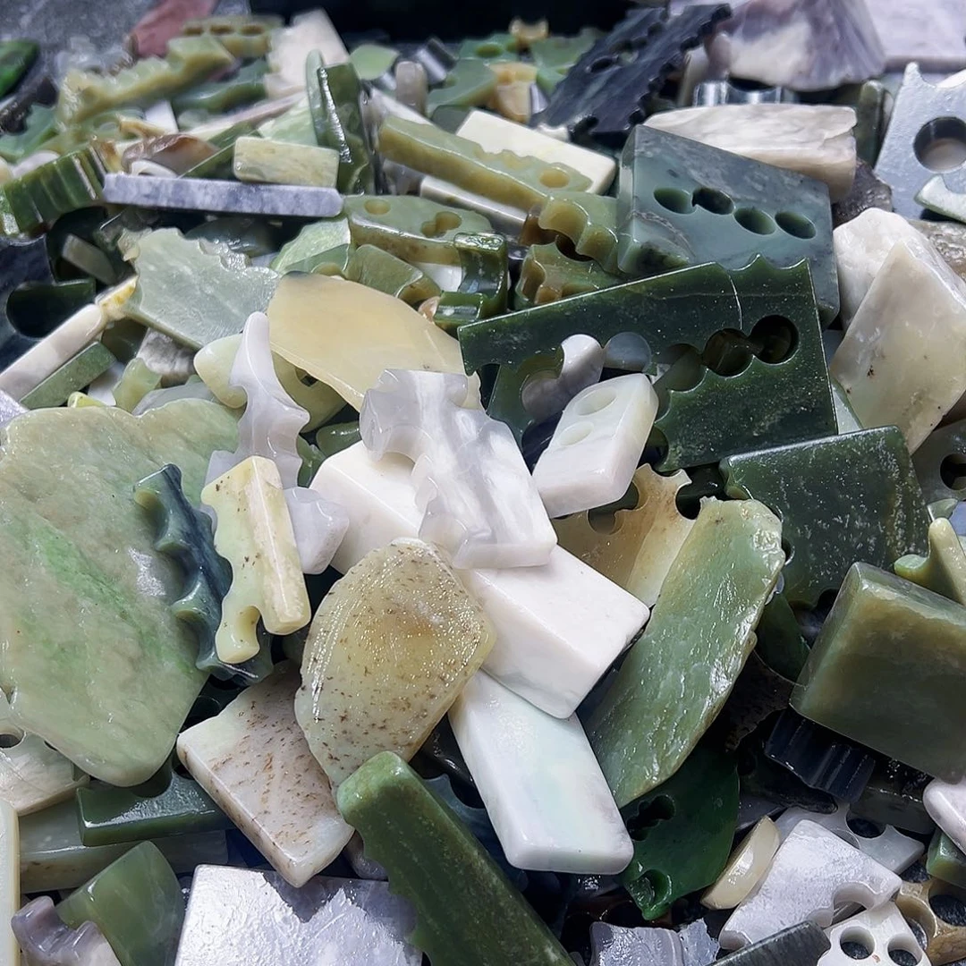 和田玉（糖玉）珠宝半成品未镶嵌