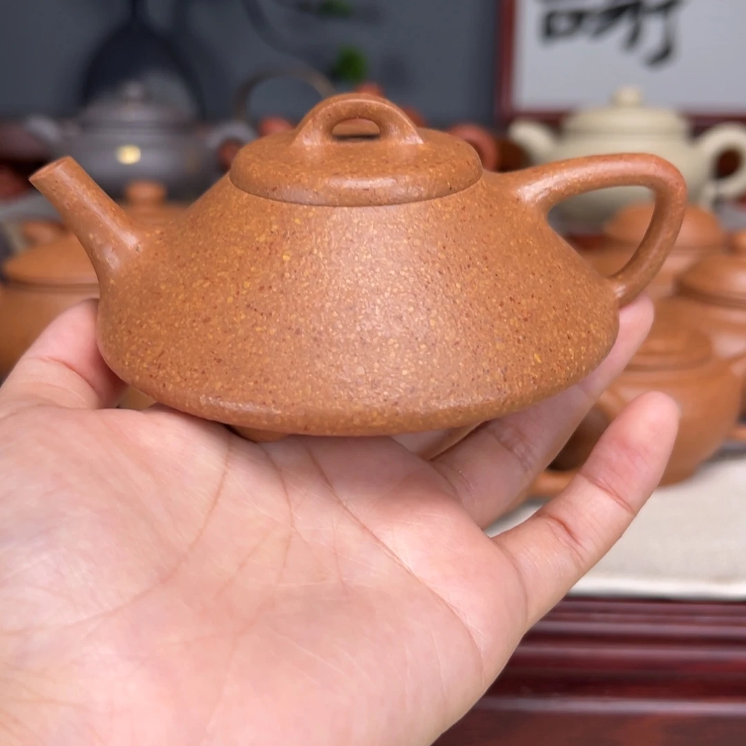 茶壶紫砂梨皮黄的160
